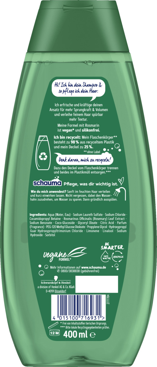 Bild 2 von Schauma Fresh Volume Shampoo