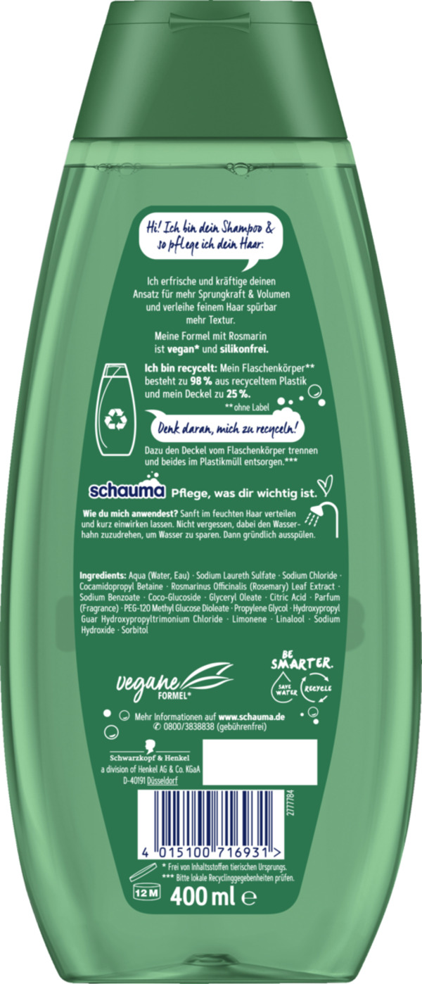 Bild 2 von Schauma Fresh Volume Shampoo