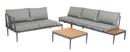 Bild 1 von LOUNGEGARNITUR 56270 ACAMP PAROS LOUNGE SET 4, Anthrazit, Silberfarben, Teakfarben