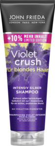 JOHN FRIEDA Shampoo Violet crush für blondes Haar Intensiv Silber