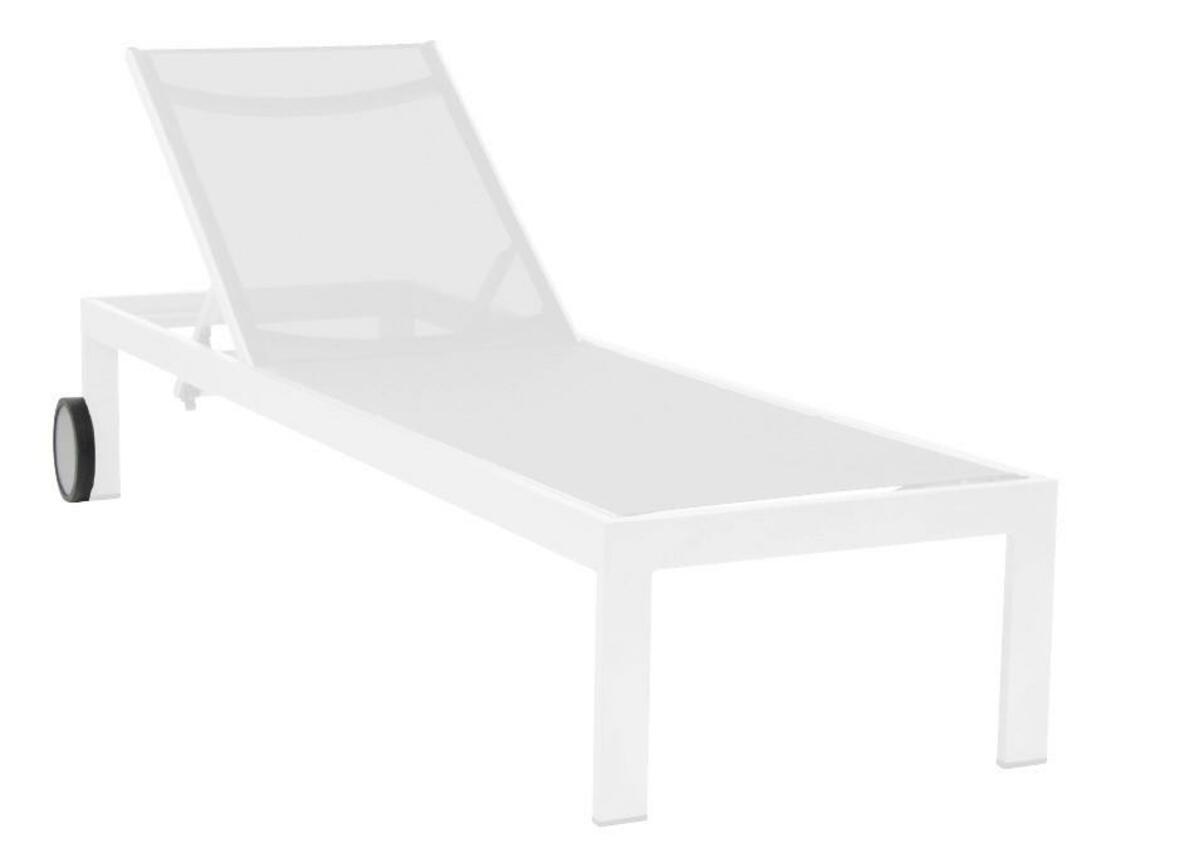 Bild 1 von Sonnenliege Rimini Metall/Textil, Weiß