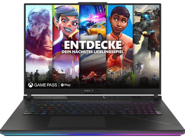 Bild 1 von ASUS ROG Strix SCAR 18 G834JY-N6005W, Gaming Notebook, mit Zoll Display, Intel® Core™ i9,i9-13980HX Prozessor, 32 GB RAM, 2 TB SSD, NVIDIA GeForce RTX™ 4090, Schwarz, Windows 11 Home (64 Bit), S