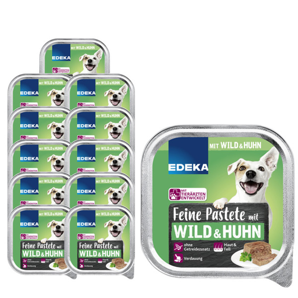 Bild 1 von EDEKA Feine Pastete mit Wild & Huhn 11x150G