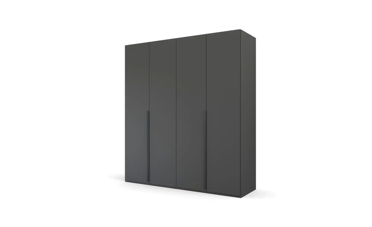 Bild 1 von Drehtürenschrank ¦ schwarz ¦ Maße (cm): B: 201 H: 223 Schränke > Kleiderschränke > Drehtürenschränke - Sconto