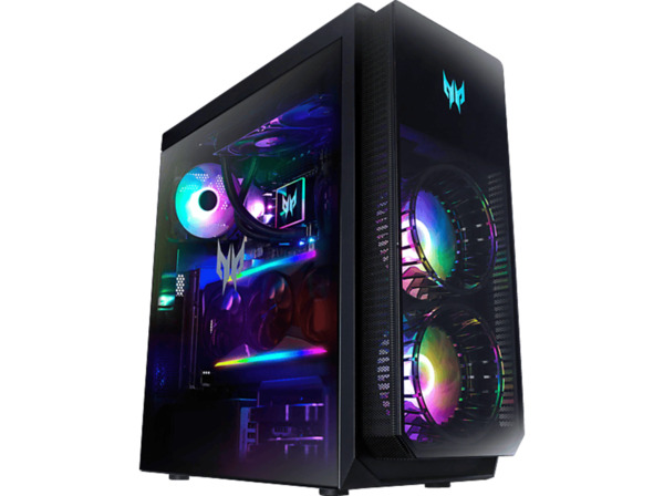 Bild 1 von ACER Predator Orion PO7-650, Gaming PC mit Intel® Core™ i7 i7-13700KF Prozessor, 32 GB RAM, 1 TB SSD, NVIDIA, GeForce RTX™ 4090, Windows 11 Home (64 Bit), Schwarz