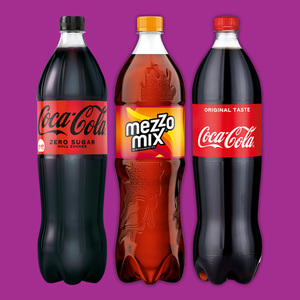 Coca-Cola/ Fanta/ Sprite/ MezzoMix Erfrischungsgetränke