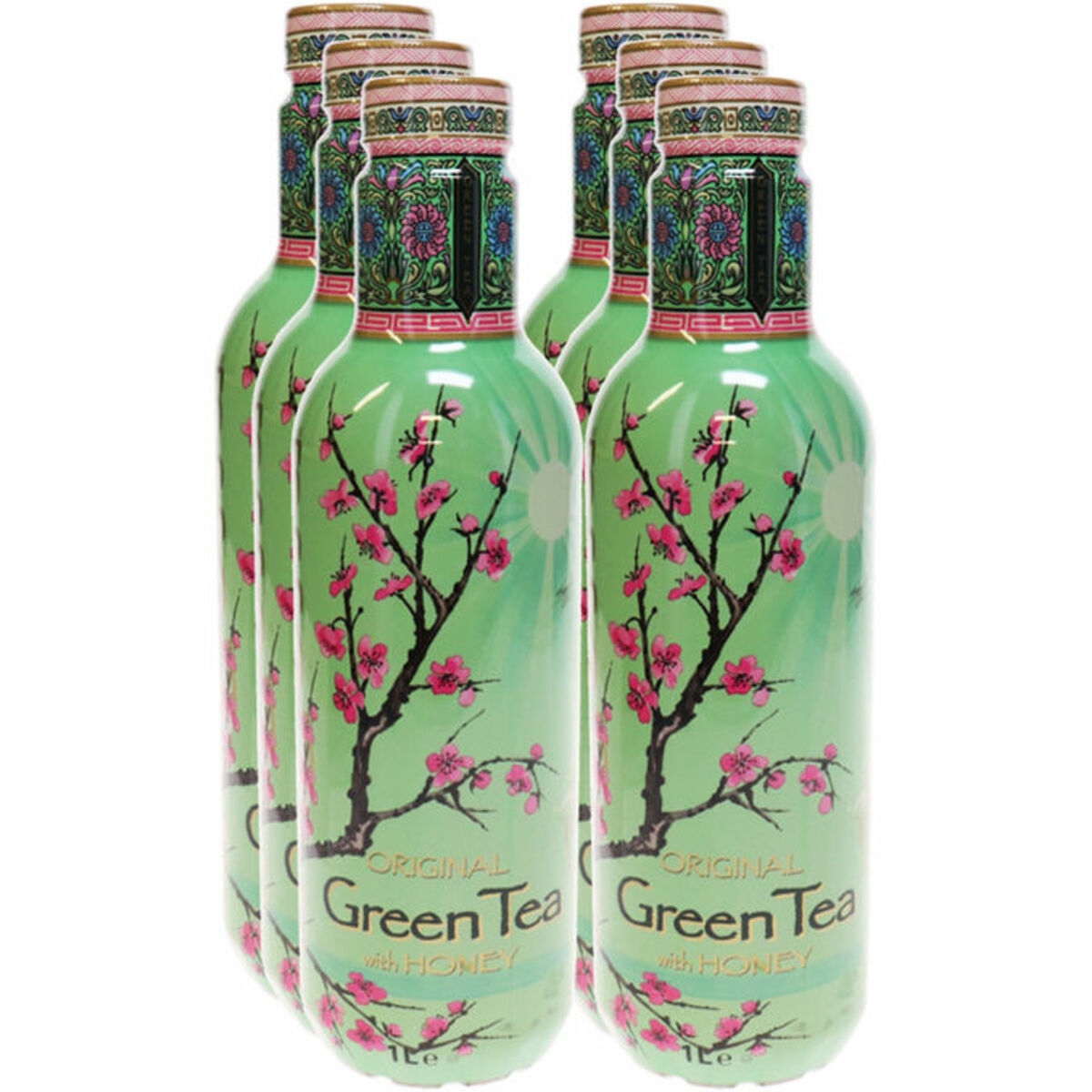 Bild 1 von AriZona Green Tea Honey Winter, 6er Pack (EINWEG) zzgl. Pfand