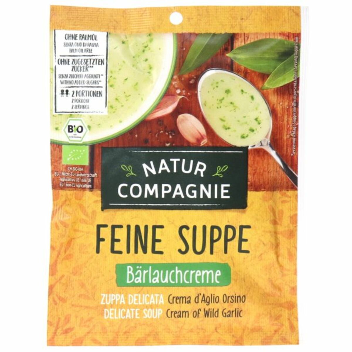 Bild 1 von Natur Compagnie 2 x BIO Bärlauchcreme Suppe