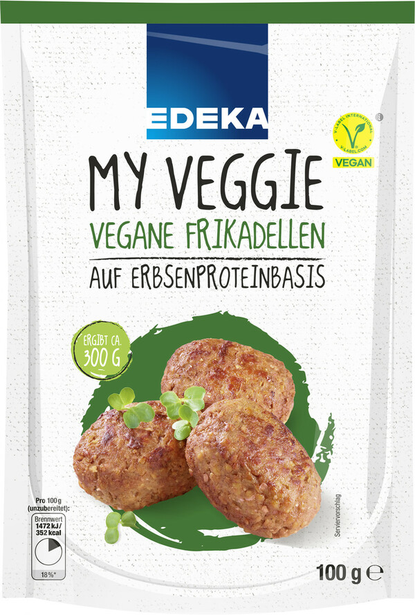 Bild 1 von EDEKA My Veggie Vegane Frikadellen 100G