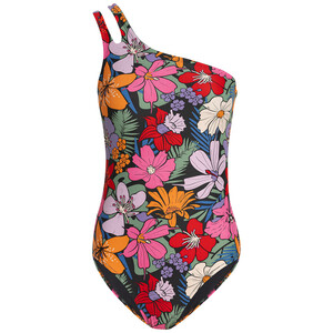 Damen Badeanzug mit Blumen-Muster BUNT