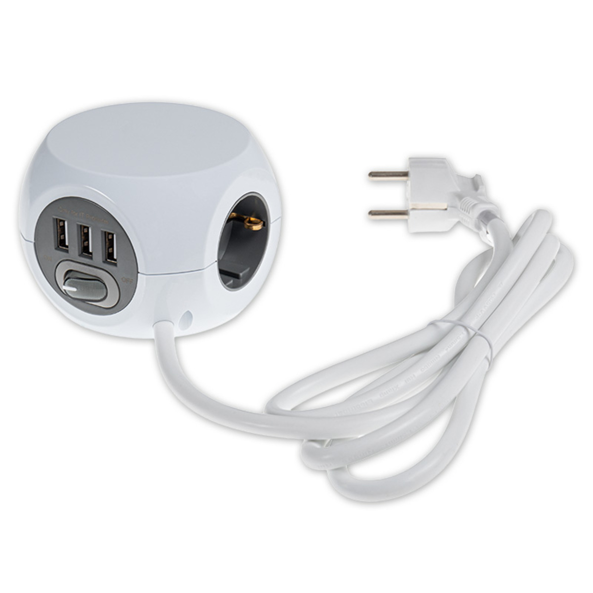 Bild 1 von Powertec Electric Ladewürfel 3fach abschaltbar