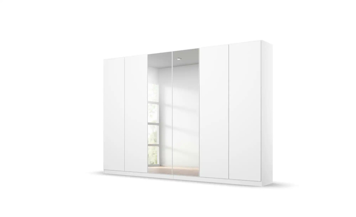 Bild 1 von Falttürenschrank ¦ weiß ¦ Maße (cm): B: 271 H: 210 Schränke > Kleiderschränke > Drehtürenschränke - Sconto