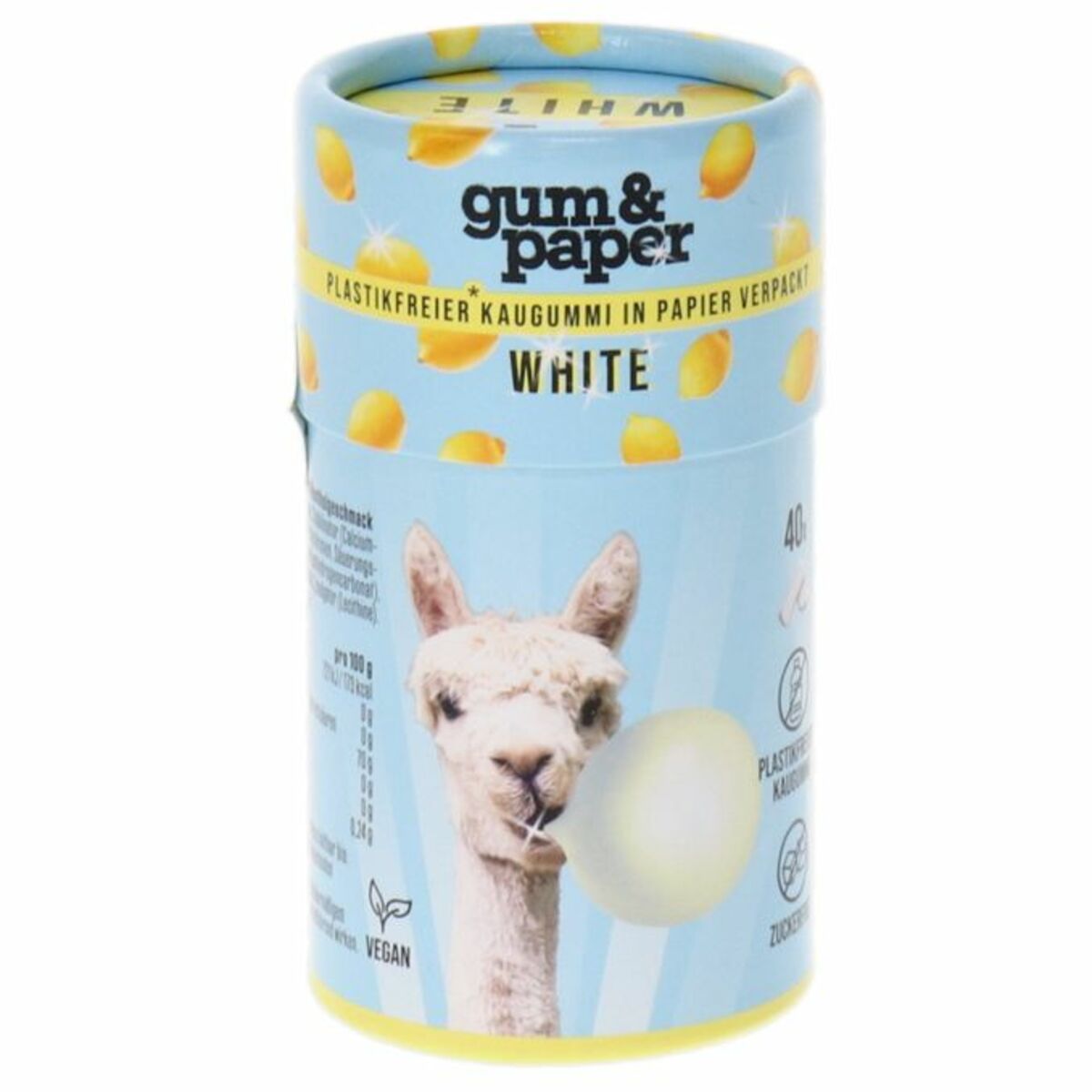 Bild 1 von Gum & Paper Kaugummi White, zuckerfrei