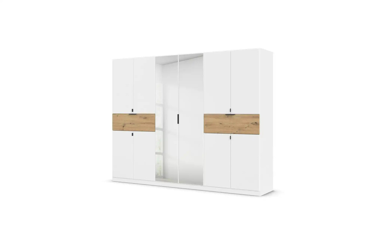 Bild 1 von Drehtürenschrank ¦ weiß ¦ Maße (cm): B: 271 H: 210 Schränke > Kleiderschränke > Drehtürenschränke - Sconto