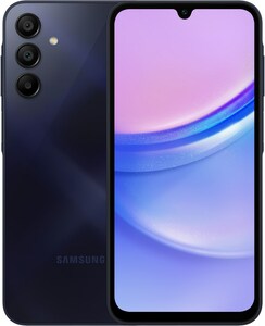 Galaxy A15 EU Smartphone blauschwarz