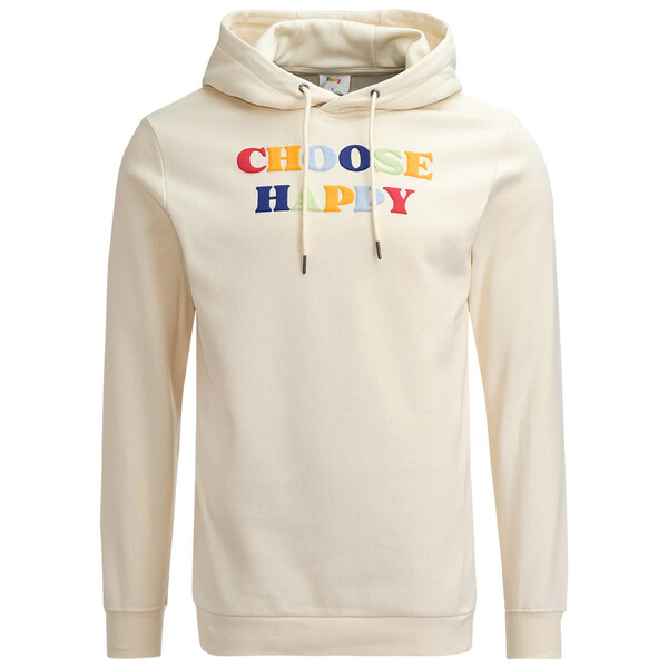 Bild 1 von Herren Hoodie mit Message-Print BEIGE