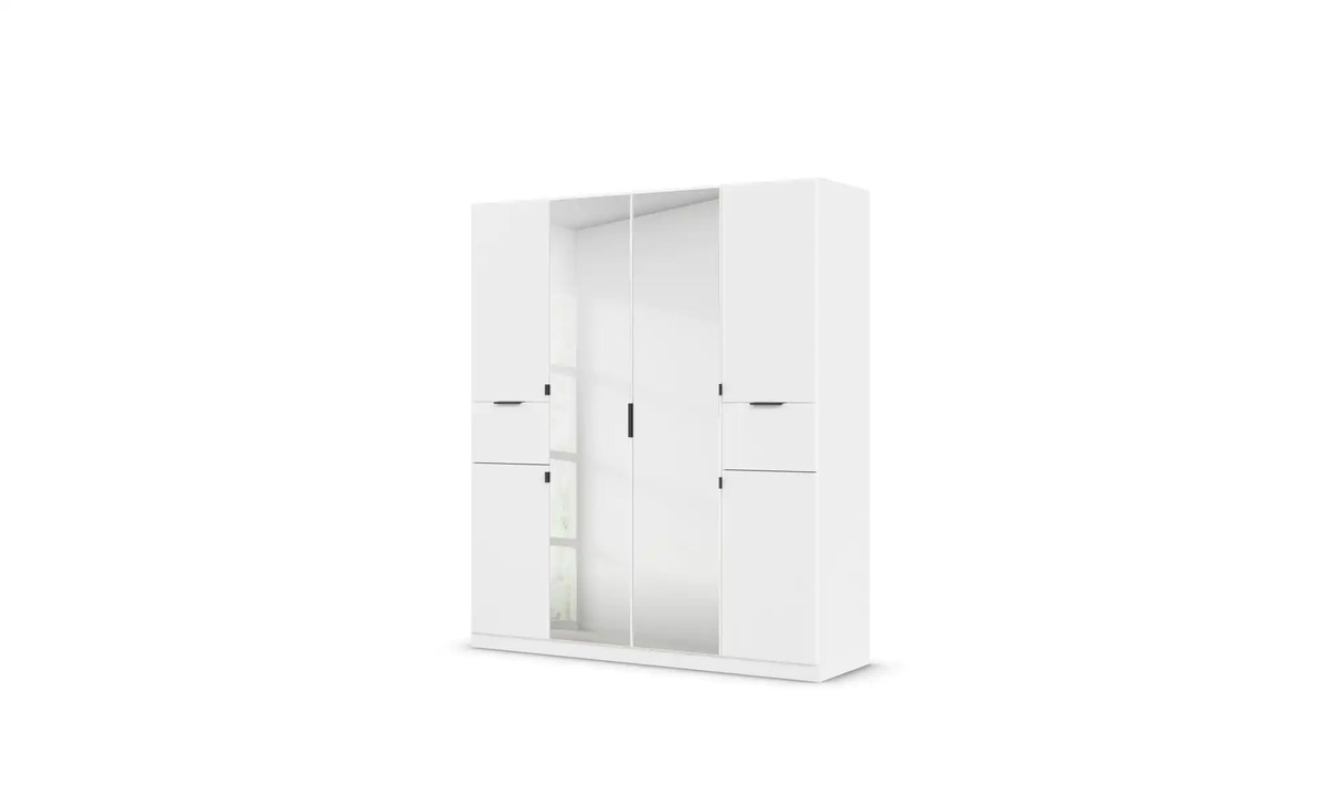 Bild 1 von Drehtürenschrank ¦ weiß ¦ Maße (cm): B: 181 H: 210 Schränke > Kleiderschränke > Drehtürenschränke - Sconto