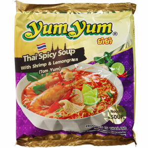 Yum Yum Instantnudeln Thai Scharfe Suppe
