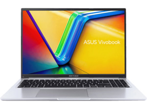 ASUS Vivobook 16 X1605ZA-MB003W, Notebook, mit Zoll Display, Intel® Core™ i5,i5-1235U Prozessor, 8 GB RAM, 512 SSD, Iris® Xe, Silber, Windows 11 Home (64 Bit), Silber