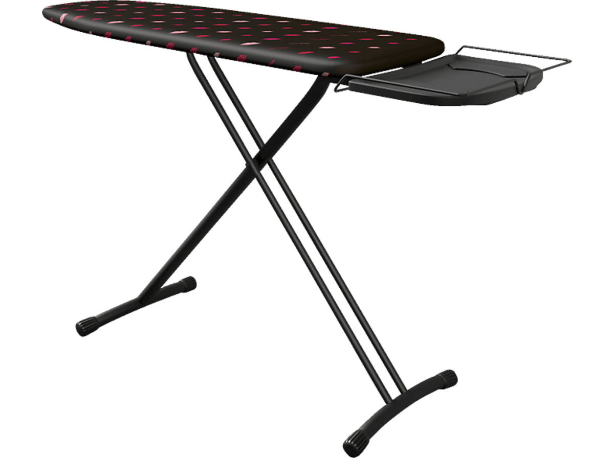 Bild 1 von LAURASTAR 154.0001.898 Comfortboard Lips Bügelbrett, Schwarz/Pink