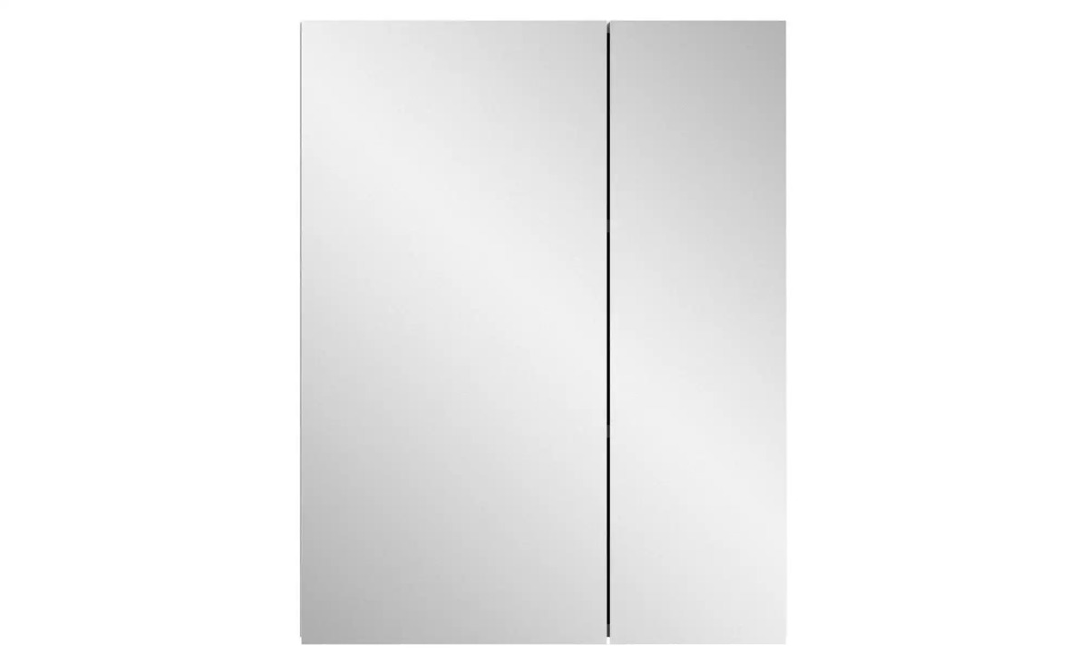 Bild 1 von Spiegelschrank ¦ weiß ¦ Maße (cm): B: 82 H: 77 T: 18 Badezimmer > Badschränke > Spiegelschränke - Sconto