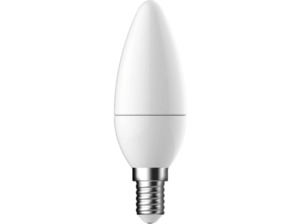 ISY AE14-C35-4.9W LED Glühbirne E14 Warmweiß 470 lm, Weiß