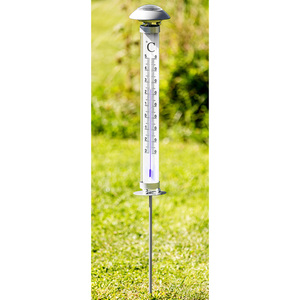 I-Glow XL-LED-Solar-Thermometer