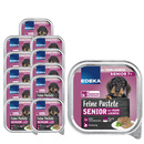 Bild 1 von EDEKA Feine Pastete Senior mit Huhn & Gemüse Hundefutter nass 11x150G