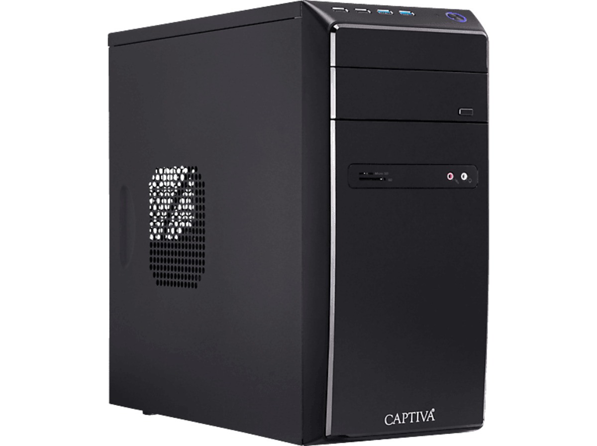 Bild 1 von CAPTIVA Power Starter I81-357, Business PC mit Intel® Core™ i5 14400 Prozessor, 16 GB RAM, 1 TB SSD, Intel®, UHD 730, Kein Betriebssystem, Schwarz