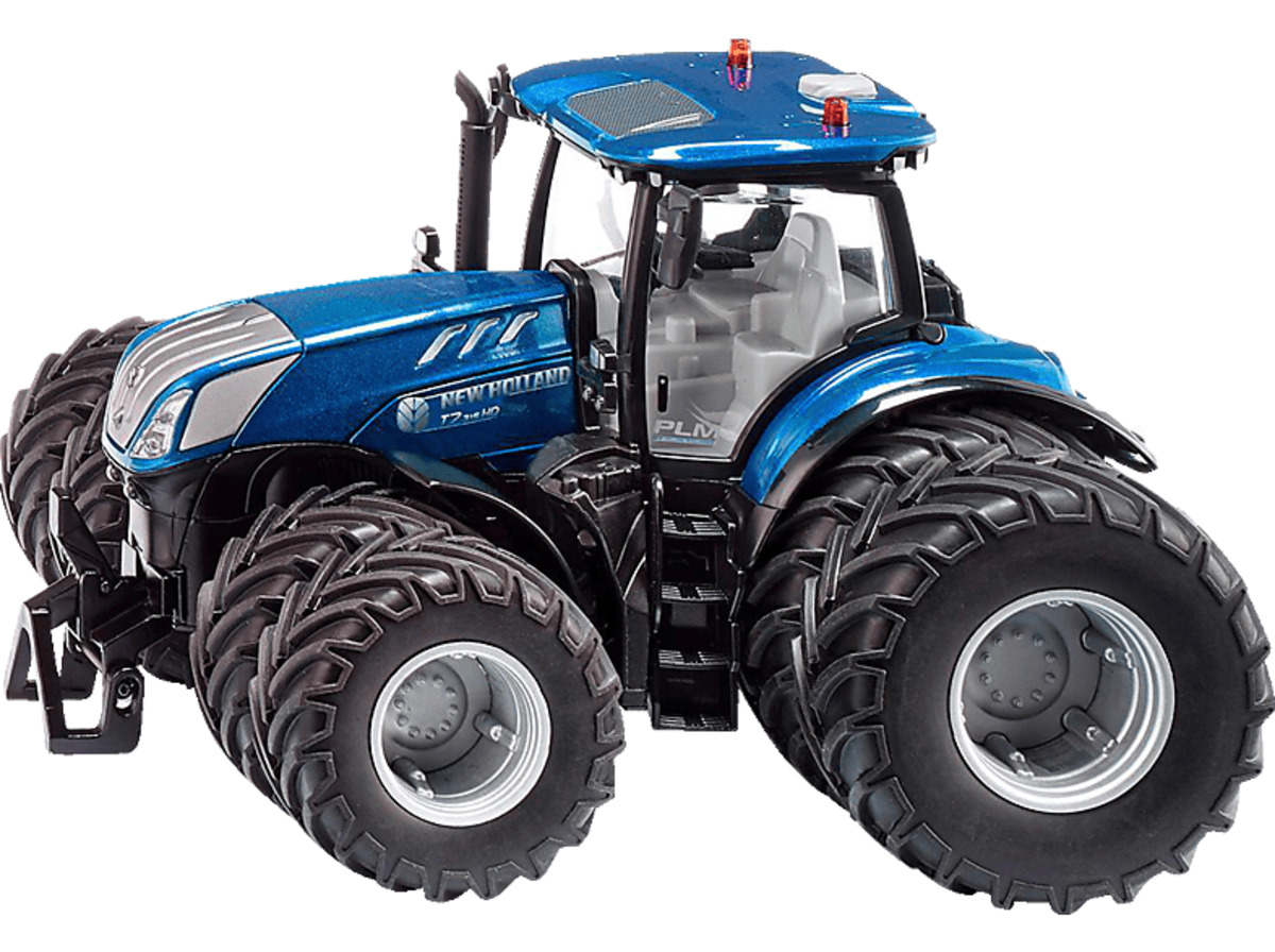 Bild 1 von SIKU New Holland T7.315 mit Doppelreifen und Bluetooth App-Steuerung Modellauto, Blau, Blau
