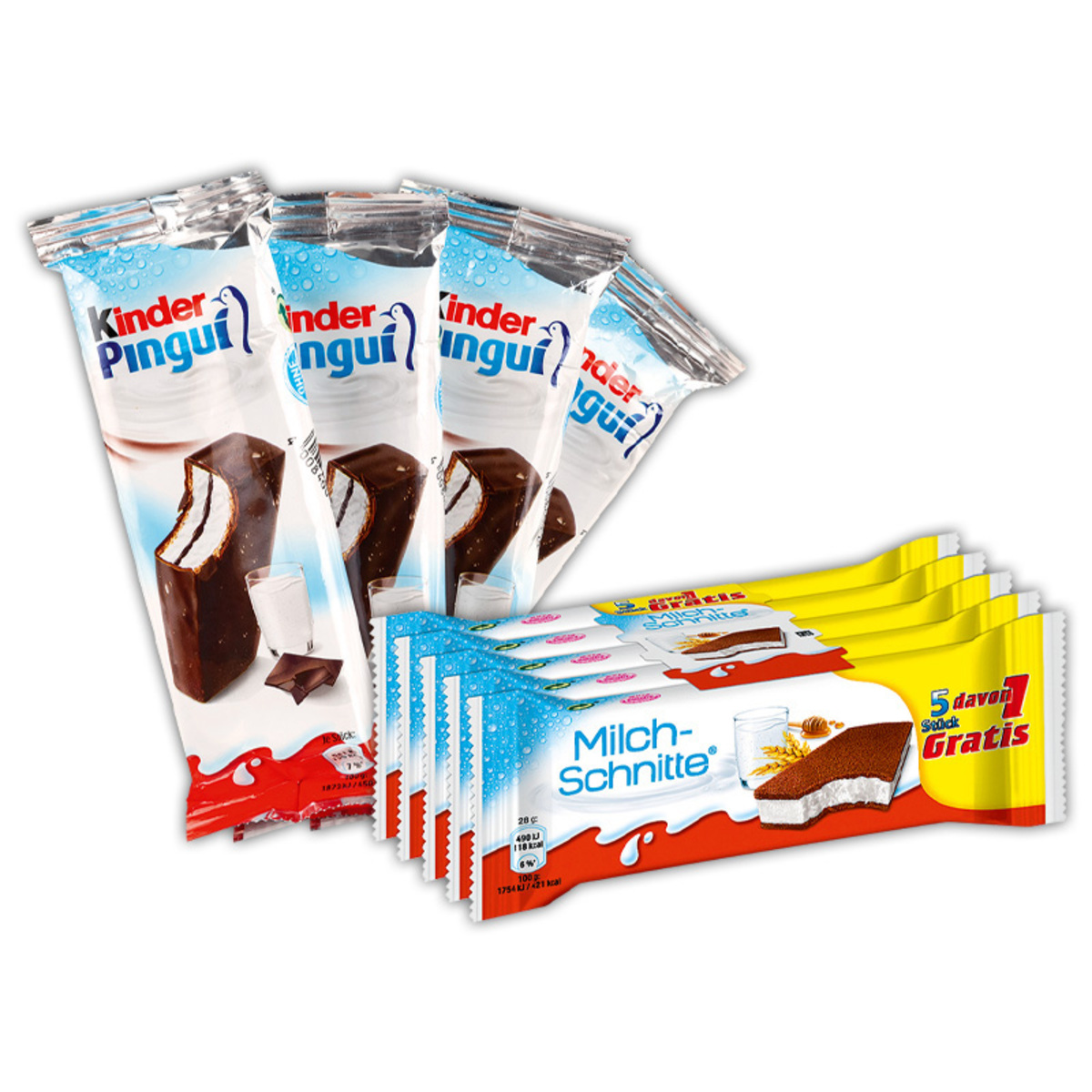 Bild 1 von Kinder / Milchschnitte Milch-Schnitte oder Pingui