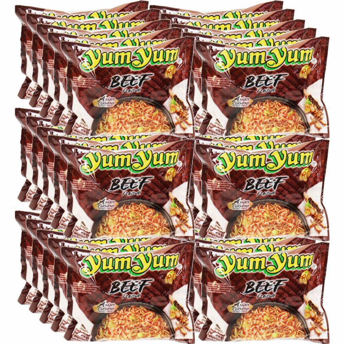 Bild 1 von Yum Yum Instantnudeln Beef, 30er Pack