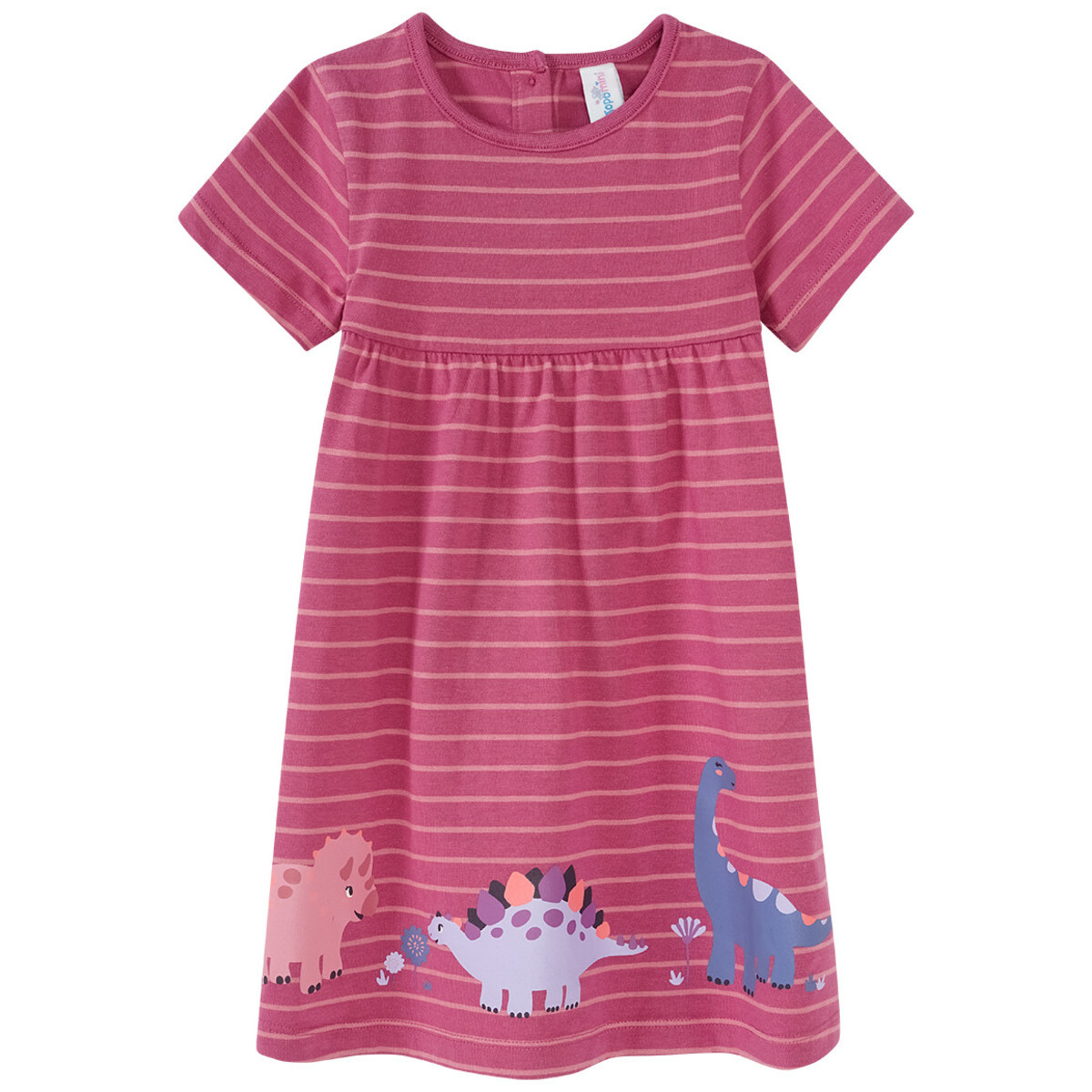 Bild 1 von Baby Kleid mit Dino-Motiven BEERE