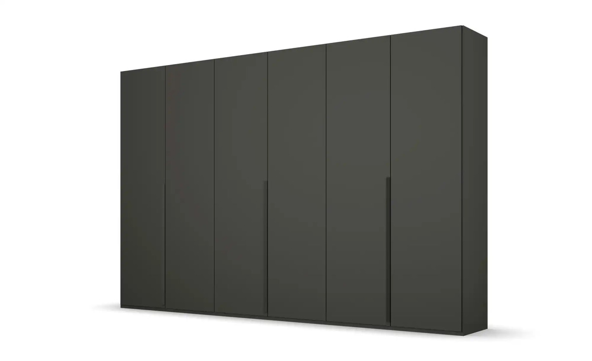 Bild 1 von Drehtürenschrank ¦ schwarz ¦ Maße (cm): B: 301 H: 223 Schränke > Kleiderschränke > Drehtürenschränke - Sconto