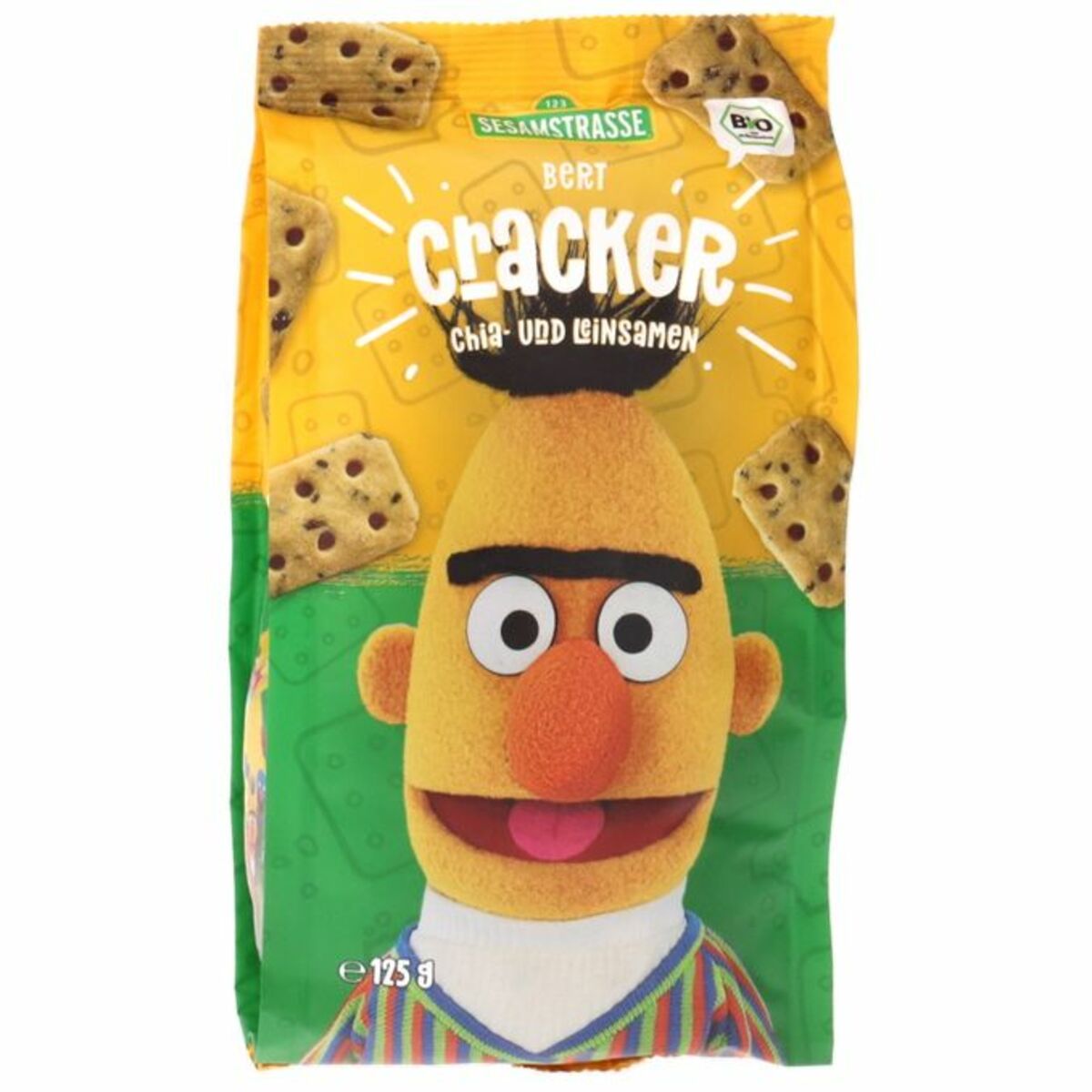 Bild 1 von Sesamstrasse BIO Cracker Chia Leinsamen Bert