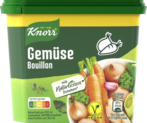 Bild 1 von Knorr Gemüse Bouillon für 16L 320G