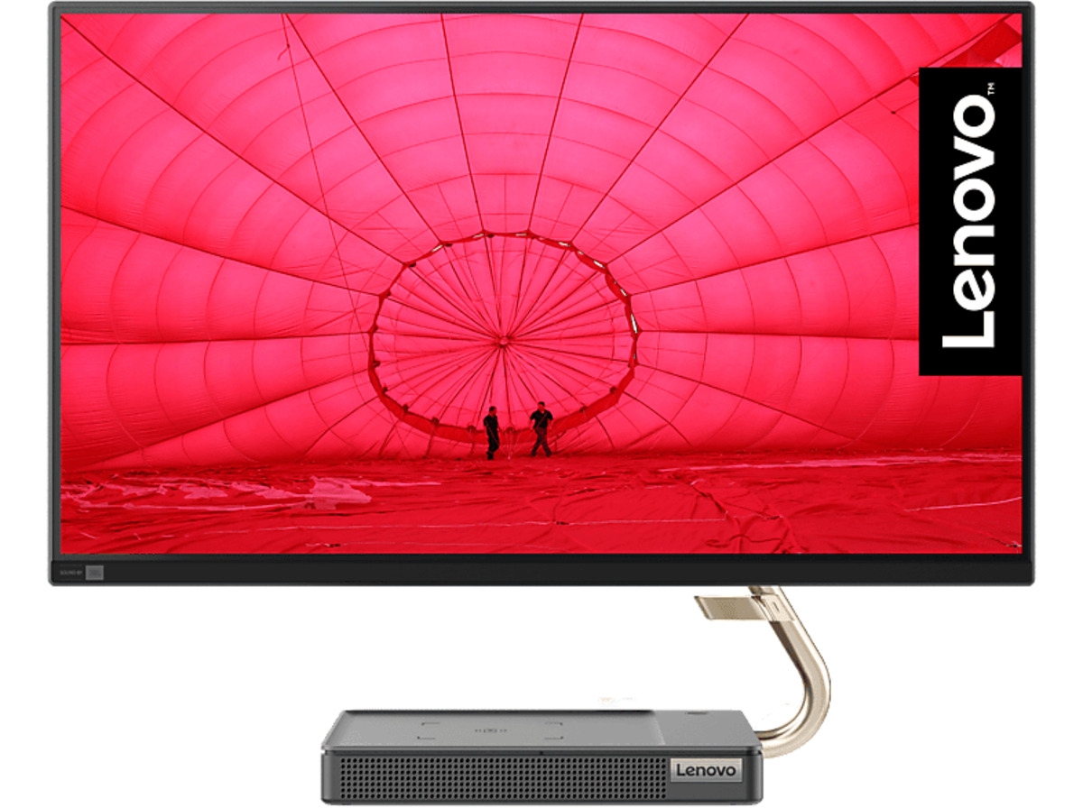 Bild 1 von LENOVO IdeaCentre AIO 5, All-In-One-PC, mit 23,8 Zoll Display, AMD Ryzen™ 7 5700U Prozessor, 16 GB RAM, 512 SSD, AMD, Radeon™ Onboard Graphics, Graphite Grey Windows 11 Home (64 Bit), Graphite Gr