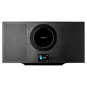 MEDION MEDION® P66348 Vertikales All-in-One Audio System, 6,1 cm (2,4'') TFT-Farbdisplay, exklusives Design, Internet/DAB+/PLL-UKW Radio, CD/MP3-Player, Bluetooth®, Spotify®-Connect, 2 x 10 W RMS