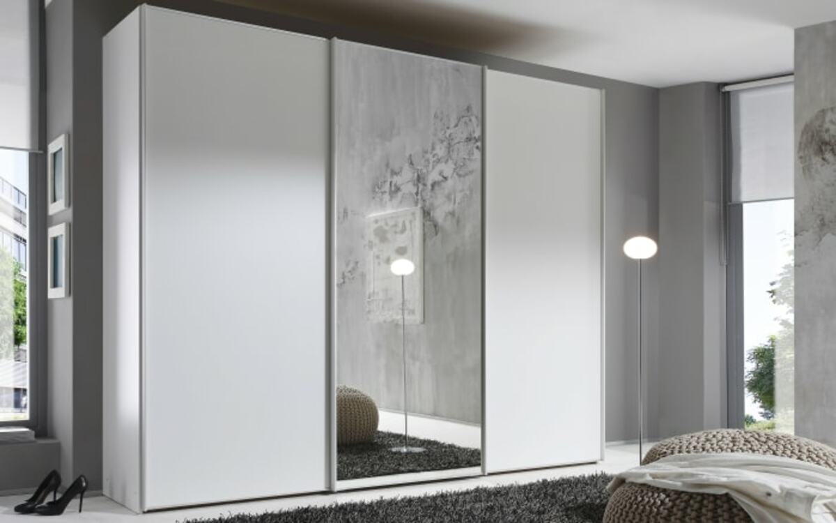 Bild 1 von Staud - Schwebetürenschrank Studioline in weiß, Breite ca. 280 cm