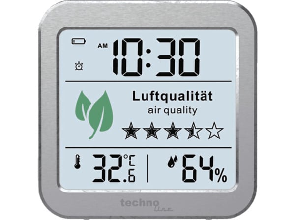 Bild 1 von TECHNOLINE WL 1020 Luftgütesensor, Silber