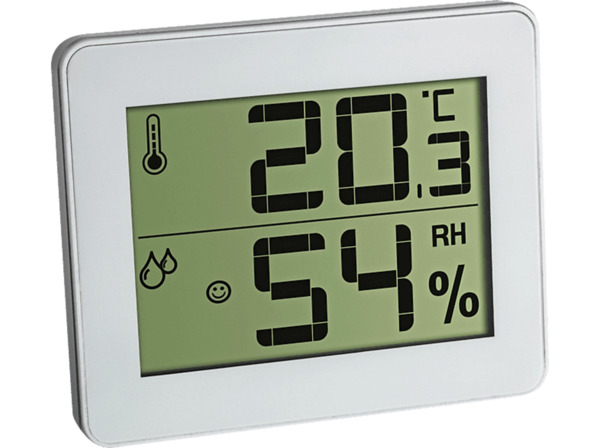 Bild 1 von TFA 30.5027.02 Digitales Thermo-Hygrometer, Weiß