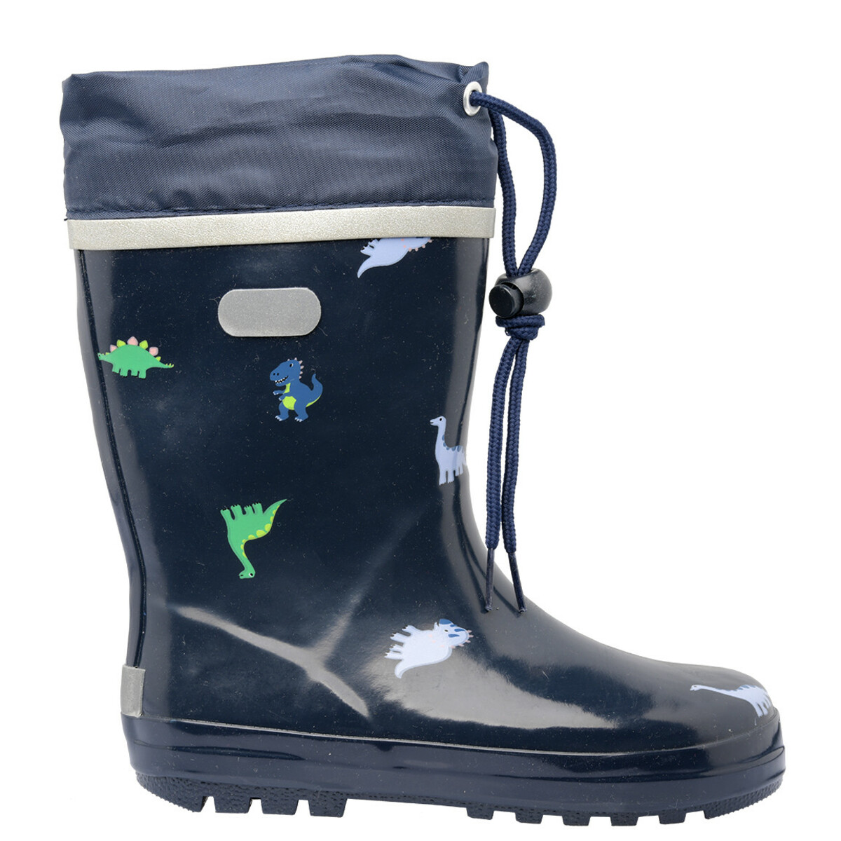 Bild 1 von Kinder Gummistiefel mit Dinos allover DUNKELBLAU