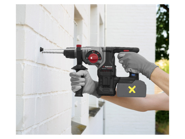 Bild 3 von PARKSIDE PERFORMANCE® Akku-Kombihammer 20V »PKHAP 20-Li C3«, ohne Akku und Ladegerät