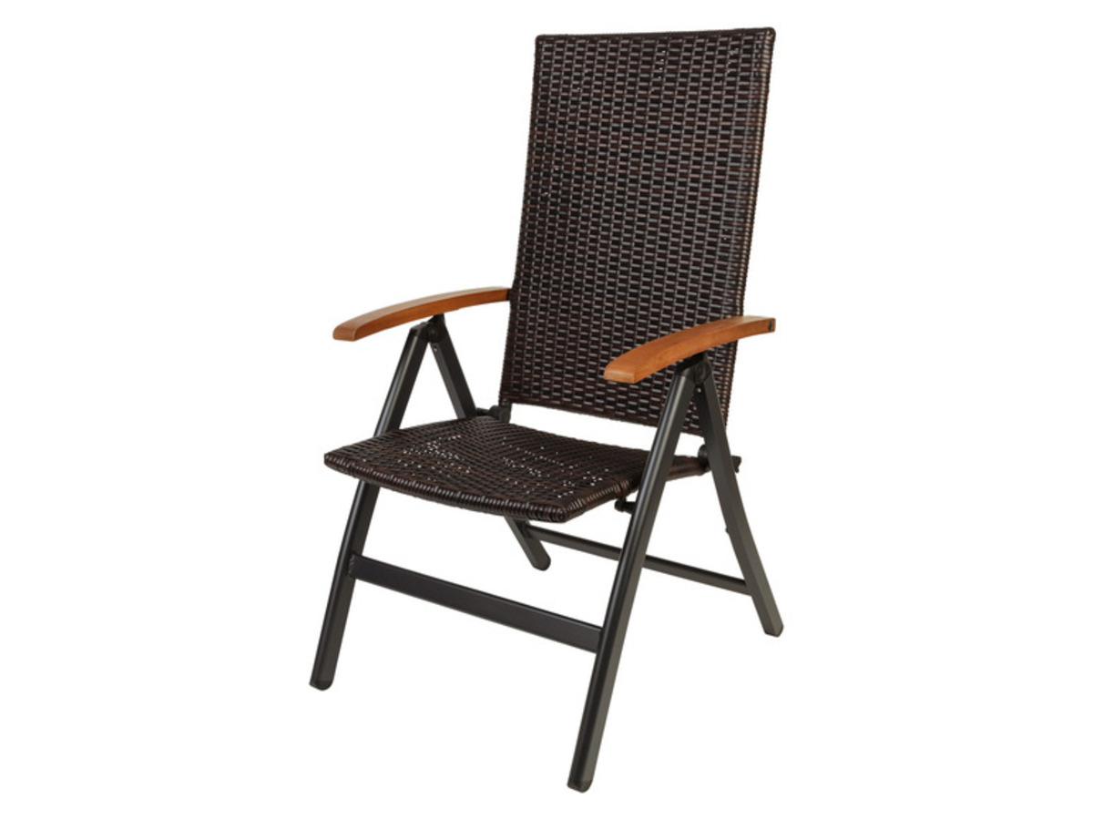 Bild 2 von LIVARNO home Geflecht Klappsessel »Valencia«, 2 Stück, braun