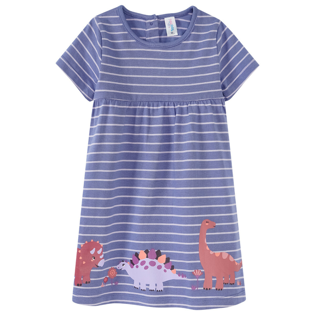 Bild 1 von Baby Kleid mit Dino-Motiven LILA