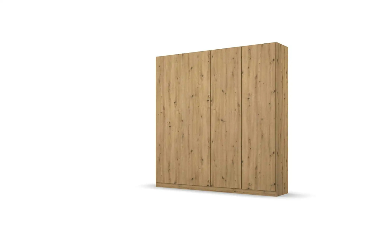 Bild 1 von Falttürenschrank ¦ holzfarben ¦ Maße (cm): B: 181 H: 210 Schränke > Kleiderschränke > Drehtürenschränke - Sconto