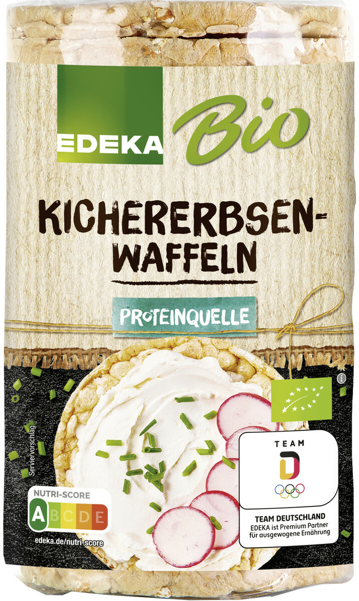 Bild 1 von EDEKA Bio Kichererbsenwaffeln 100G