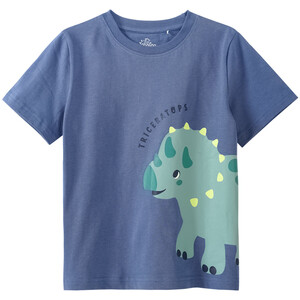 Jungen T-Shirt mit Dino-Print BLAU