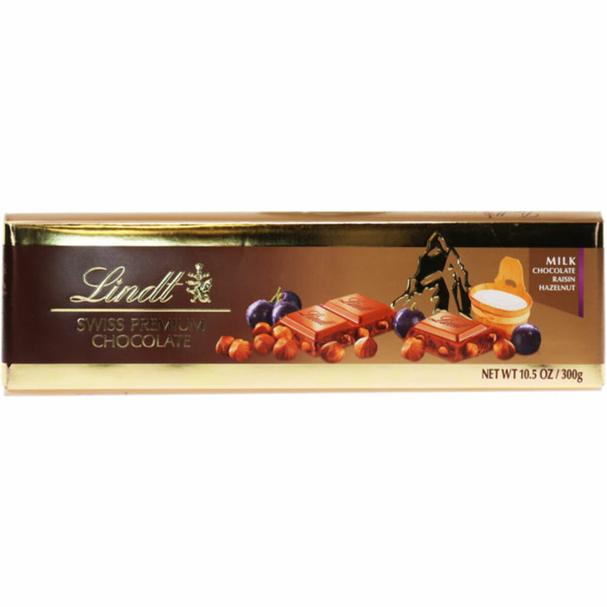 Bild 1 von Lindt Schweizer Milchschokolade Traube Nuss