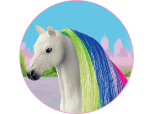 SCHLEICH 42654 HAARE BEAUTY HORSES RAINB Spielfigur Mehrfarbig, Mehrfarbig